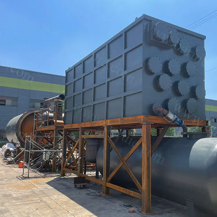 Good price Petroleum asphalt pyrolysis equipment for recycling waste plastics rubbers or tires