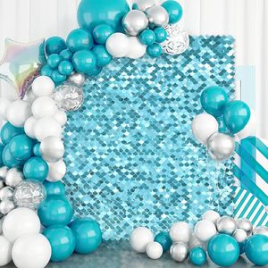 Kls Nhà Máy Sequin Backdrop Cá Quy Mô Nàng Tiên Cá Backdrop Tường Trang Trí Ánh Linh Long Tường Cho Kỷ Niệm - Product Image 4