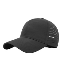 Gorra Trucker Ligera de Secado Rápido con Logotipo Personalizado, Malla Transpirable, Venta al Por Mayor, 6 Paneles, Cierre de Velcro, Unisex, para Deportes, Running y Senderismo