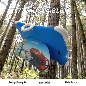 7-Inch Trẻ Em Máy Tính Bảng Hai-Sim Không Thấm Nước Chống Sốc Điện Dung Màn Hình Cảm Ứng USB Loại C Giao Diện <span class=keywords><strong>Android</strong></span> 11 MTK 8GB Cổ Phiếu Mới - Product Image 2