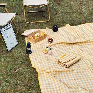 Outdoor Beach <b>Picnic</b> Mat <b>Blanket</b> Custom Logo Size Large Foldable Oxford Cloth <b>Waterproof</b> Rug Summer Grass Park High Quality - Product Image 3