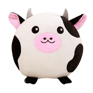 Cojín de felpa de cerdo de <span class=keywords><strong>Koala</strong></span> de zorro de vaca de peluche suave de dibujos animados para niños, niñas, niños, cojín para niños - Product Image 1