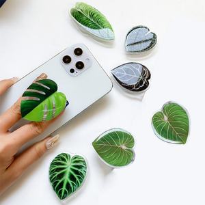 Popular Acrylic Custom Anime Griptok Foldable Eject Mobile <b>Phone</b> <b>Holder</b> Stand Customized <b>Phone</b> Socket <b>Holder</b> for CellPhone Grip - Product Image 5