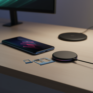 Tiroir pour carte SIM et Micro SD, LG K50s X540 - Bleu - Product Image 2