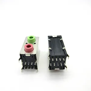 Fabriek Directe Levering 3.5Mm Jack Connector Pcb 3.5Mm 2 Polen Audio Connectoren Hoofd Telefoon Jack