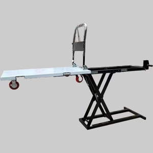 Lift Platform Hand <strong>Carts</strong> Trolleys Electric Hydraulic 4-Wheel Lift Table Trolley/ Hydraulic <strong>Scissor</strong> Lift Tables - Product Image 3