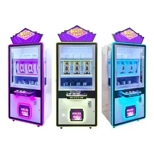 Máquina expendedora de premios Lucky Spin para exportación, equipo de entretenimiento para <span class=keywords><strong>alquiler</strong></span>, máquina de caja ciega de arcade para niños, operada con monedas de metal y plástico. - Product Image 1
