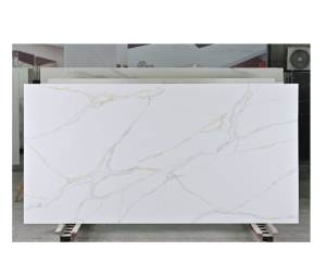 Modern Design Polished Quartz Slabs Big Slab Format for Table Top Vanity Fireplace Surrounds <b>Stair</b> <b>Treads</b> Artificial Stone - Product Image 5