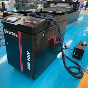 Mesin las serat laser genggam, 1000W 1500W 2000W untuk logam