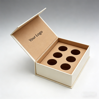 Boîte cosmétique rigide de luxe avec logo personnalisé - Boîte cadeau magnétique avec insert en mousse, boîte en papier personnalisée pour maquillage et parfum