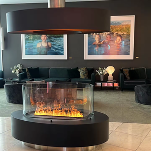 Tonya Cheminée électrique LED autoportante décorative pour salon, avec protection contre la pénurie d'eau, en promotion, vente en gros - Product Image 5