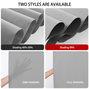 Finestra ufficio casa tinta unita in poliestere tessuto impermeabile elettrico automatico di sollevamento ombreggiatura <span class=keywords><strong>Zebra</strong></span> <span class=keywords><strong>tenda</strong></span> - Product Image 5