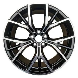 कार के लिए बीएमडब्ल्यू रिम्स और टायर के लिए टायर कस्टम आकार के जाली रूपांतरण 5 स्पोक व्हील्स 17 18 19 20 इंच एल्यूमीनियम यात्री कार व्हील