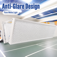 Projecteur LED anti-éblouissement pour terrains de pickleball et de badminton, éclairage de stade 50W, 100W, 150W