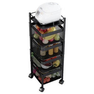 Quality Assurance Restaurant Metal Frame Stainless Steel Shelf Kitchen Storage Rack