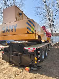 ราคาประหยัดสำหรับรถเครนสำหรับรถบรรทุก STC800 Sany สมรรถนะยอดเยี่ยมพร้อมส่วนประกอบหลักตลับลูกปืนเกียร์ปั๊มเครื่องยนต์ - Product Image 4