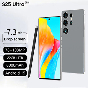 Thực cao cấu hình 5g điện thoại thông minh S25 siêu điện thoại <span class=keywords><strong>Android</strong></span> điện thoại mở khóa 22 + 1TB điện thoại di động điện thoại di động - Product Image 1