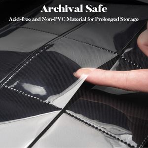 <span class=keywords><strong>JVD</strong></span> Fashion Album de cartes à collectionner en cuir PU avec 9 pochettes et 252 emplacements, fermeture éclair, compatible cartes 35pt, pour cartes TCG et cartes sportives - Product Image 2