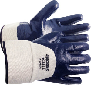 Heavy Duty Chemical Nitrile Coated Gloves Nitrile Coated Gloves Jersey Liner Coated Gloves