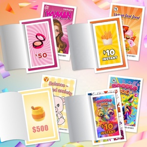 Tarjetas de Raspar de Varios Estilos, Impresión de Tarjetas de Raspar con Diseño Gratuito, Boletos de Raspar Reciclables, Premio Instantáneo para Estados Unidos - Product Image 1