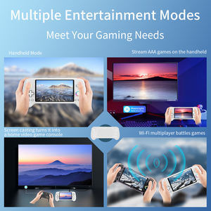 Pour la <span class=keywords><strong>console</strong></span> de jeu portable Anbernic RG557, haute performance, Android 14, écran OLED HD, 256 Go, appareil de jeu, double joystick, Wi-Fi - Product Image 4