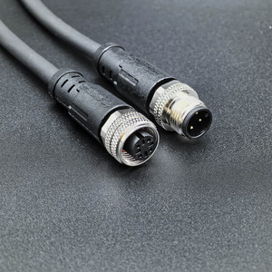 M12 A-code single-end sensorconnector kabel 2-17 pins mannelijke vrouwelijke afgeschermde kabelassemblage - Product Image 4