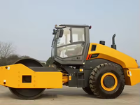 Compacteur à rouleaux diesel XS163J, équipement de construction haute efficacité avec moteur de 118 kW