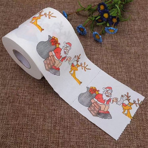 Papier toilette doux et absorbant, recyclé vierge, blanc, 8 cm, 500 feuilles, 96 rouleaux - Product Image 5