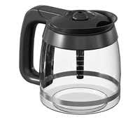 Carafe à café en verre de 12 tasses, compatible avec les cafetières en verre borosilicate, carafe de remplacement, décanteur/carafe à café