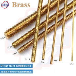 Tamanho longo personalizado rosca Rod M6 M8 M10 M12 M16 M20 M24 galvanizado preto linha completa Rod parafuso prisioneiro DIN975 DIN976 rosca Rod - Product Image 5