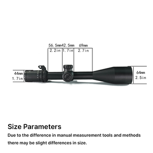Mira Telescópica BANGBANG Oculus S 10-60X56 SFIR SFP, Mira Óptica de Caza HD con Iluminación para Observación en Exteriores - Product Image 4