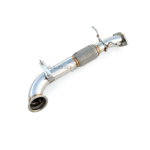 Collecteur d'échappement sport pour Volvo S90 / <span class=keywords><strong>V90</strong></span> 2.0T (T4/T5) 2017-2022 SS304, tuyau d'échappement de performance automobile, amélioration de la puissance - Product Image 4