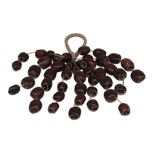 Sonajero, Sonajero de Cáscara de Semilla de Pangi/<span class=keywords><strong>Percusión</strong></span> de Cáscara de Nuez, Sonajero Tradicional Auténtico (Natural) - Product Image 4