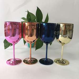 Gobelets à vin et à champagne en plastique modernes de 450 ml, 15 OZ, durables, gobelets de fête en gros, emballés dans un sac OPP, gobelets à eau fabriqués au Vietnam - Product Image 5