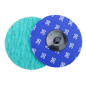 <span class=keywords><strong>Disque</strong></span> abrasif en tissu céramique haute efficacité, 2-3 pouces, grain 80, dureté moyenne, épaisseur 2 mm, à changement rapide, laminé, pour le meulage - Product Image 2