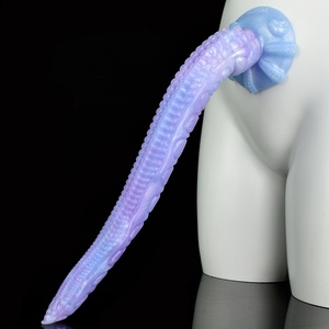 Juguete sexual anal largo, consolador monstruoso de silicona con tentáculos, tapón anal con ventosa, masajeador de próstata suave, juguetes sexuales para adultos - Product Image 1