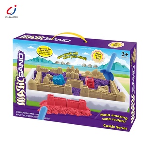 Chengji sensoriel <span class=keywords><strong>sable</strong></span> château jouets à la main créativité éducatif intérieur enfants bricolage jouets avec touche <span class=keywords><strong>magique</strong></span> <span class=keywords><strong>sable</strong></span> - Product Image 5