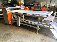 Nouvelle machine de transfert thermique à rouleaux grand format automatique de 1,7 m pour usine textile et production OEM, imprimante d'étiquettes et de cartes