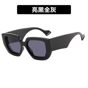 Qsky logotipo personalizado Unisex Retro cuadrado Metal <span class=keywords><strong>gafas</strong></span> perla Irregular gradiente gran oferta blanco moda pantalla de <span class=keywords><strong>ordenador</strong></span> - Product Image 3