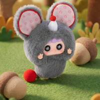 Authentique et tendance : Boîte mystère de figurines en peluche MIGO's Little World pour la décoration des filles