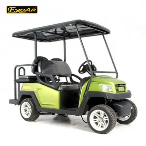 5KW single seat electric golf cart 4 passengers golf buggy with fold seat