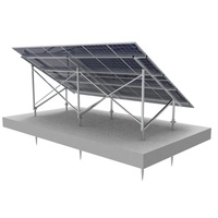 Structures au sol de panneau solaire de système en aluminium de haute résistance de support pour les usines solaires