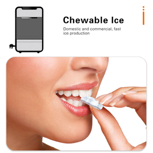 Factory Automatic 24H Countertop Ice Cube Maker Fast Self-Cleaning Home Office Bars Ice <b>Machine</b> Intelligent Portable - Product Image 6