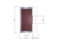 Kit modulaire pour la maison pré-coupée, conteneur de 20 pieds, fabriqué en chine, offre spéciale