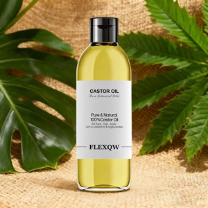 Huile d'extrait de graines de ricin 100% pure, soin polyvalent de la peau, adoucissant multi-usages pour la peau - Product Image 4