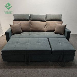 <span class=keywords><strong>Divan</strong></span>-silla plegable de madera moderna, sofá cama de tres asientos, sala de estar, multifunción - Product Image 4