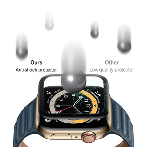 ฟิล์มกันรอยหน้าจอแบบโค้ง 3 มิติ สำหรับ <span class=keywords><strong>Apple</strong></span> <span class=keywords><strong>Watch</strong></span> ขนาด 44 มม. 40 มม. 38 มม. 42 มม. 41 มม. 45 มม. ซีรีส์ Se 10 9 <span class=keywords><strong>8</strong></span> 7 6 - Product Image 5