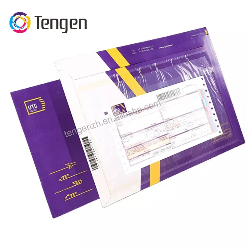 Dhl FedexTnt用のTengenカスタマイズされた硬質板紙宅配便配送封筒メーラー