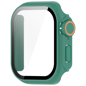 Étui avec protecteur d'écran en verre trempé pour <span class=keywords><strong>Apple</strong></span> <span class=keywords><strong>Watch</strong></span> 9 10 Étui de <span class=keywords><strong>protection</strong></span> pour IWatch <span class=keywords><strong>SE</strong></span> - Product Image 3
