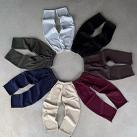 Conjunto Deportivo de Dos Piezas para Hombre con Logo Personalizado, Sudadera con Capucha y Pantalones Holgados, Diseño de Letras en Relieve, Muestra Gratis, Patrón Estampado y Bordado
